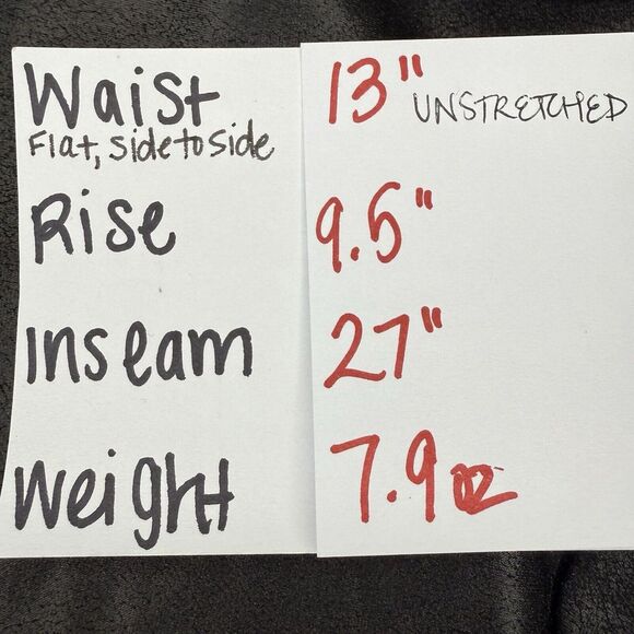 NWOT Spanx Leggings M Faux Leather Shaping Slimming Pants Liquid Look Pull On - Picture 7 of 8